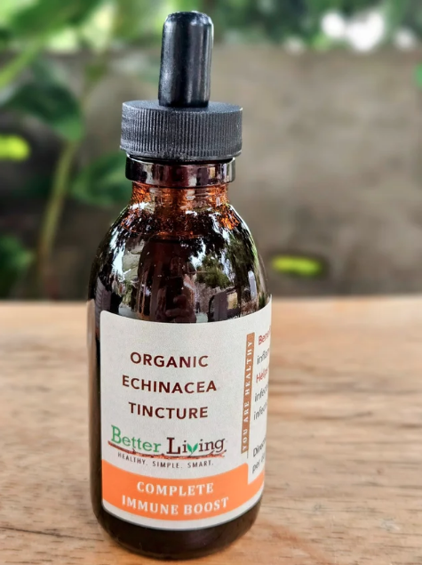 TINTURA ORGÁNICA DE EQUINÁCEA 125 mL (4.2 oz)