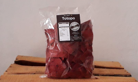Corn chips with beets  (150 gr /0.33lbs)