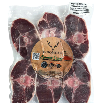 Chuleta de cordero (500 gr / 1.1lbs) - Indomitus