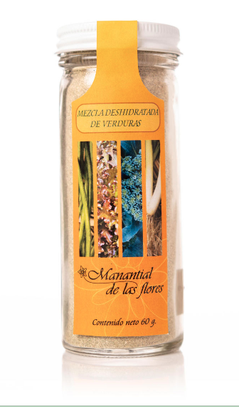 Dehydrated Vegetable Mix - (60 gr / 0.13lbs)