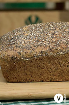 Pan Vegano con Camote+Chia (780g/1.71lbs) Artesano del Pan