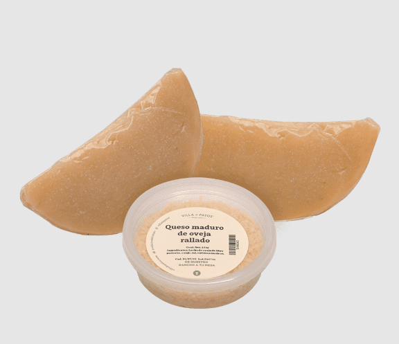 Queso Maduro de Oveja Rallado 225 gr - Villa de Patos