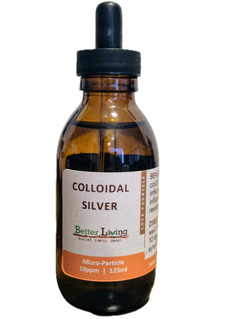Plata Coloidal – 10 ppm 125 mL (4.2 oz)
