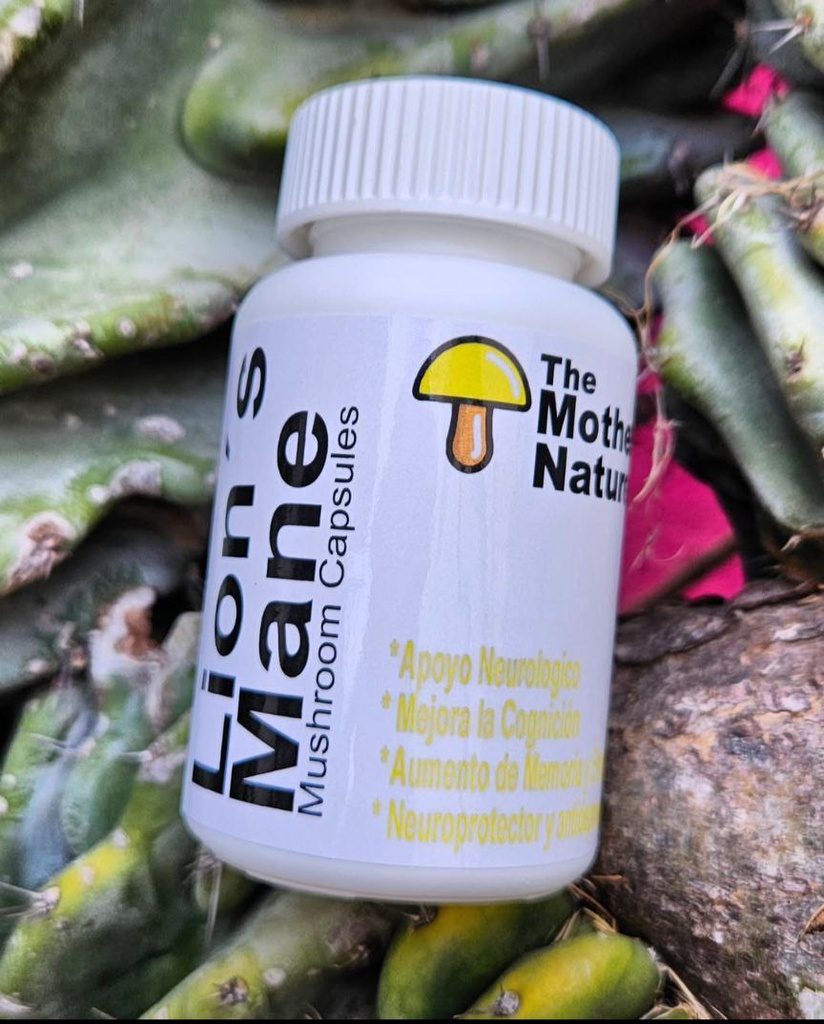 Melena de león Orgánica (cápsulas 31 - 800mg c/u)