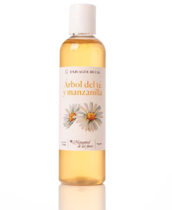Enjugue bucal de arbol de te y manzanilla - 125 ml