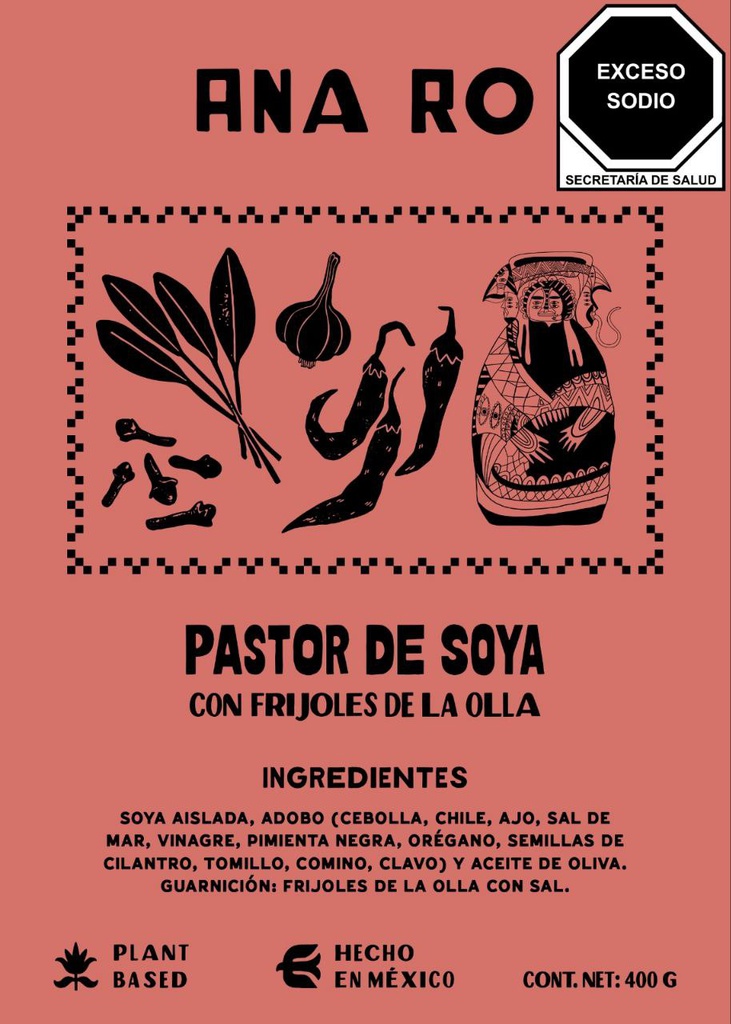 Pastor de soya con frijoles de la olla (CONGELADO)  - Ana Ro