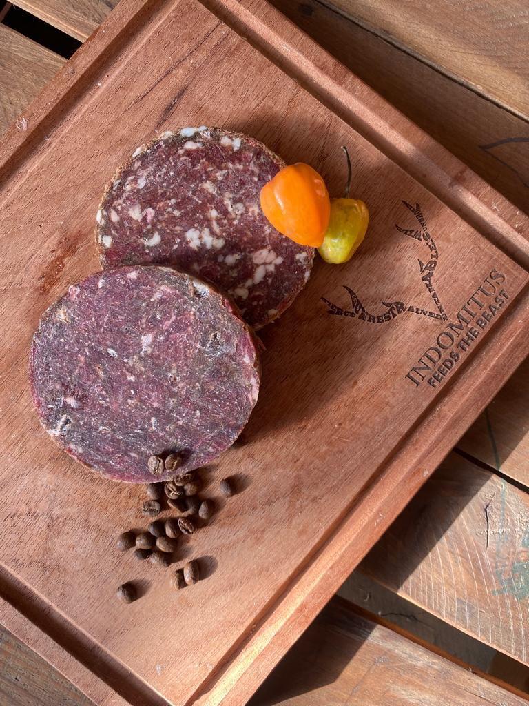 Hamburguesa de venado (300 gr /0.66 lbs)