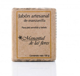 Jabón de manzanilla 90 gr - Manantial de las Flores