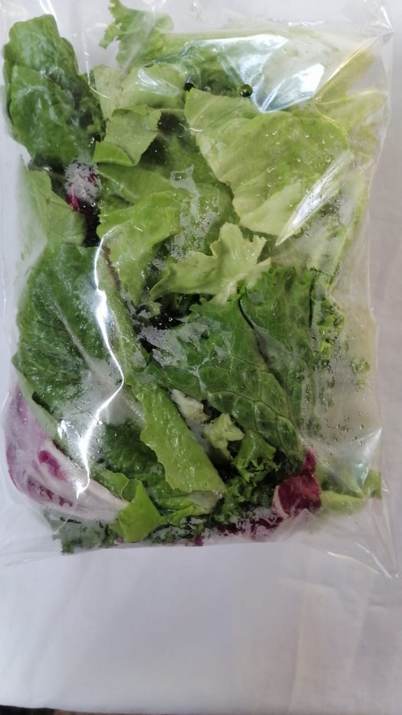 Mix of lettuces washed and desinfected(150 gr / 0.33 lbs)