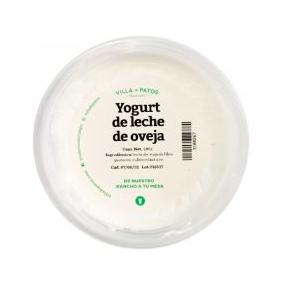 Yogurt de oveja 480 gr - Villa de Patos