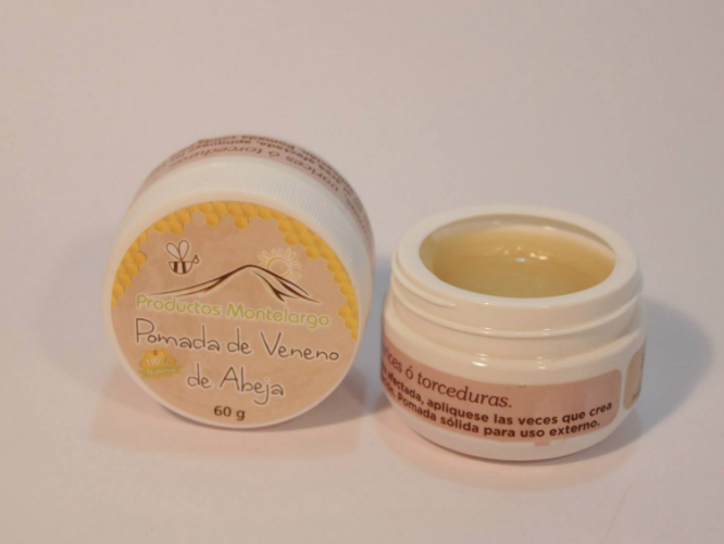 Ointment made with the Bee´s venom 60 gr - Montelargo