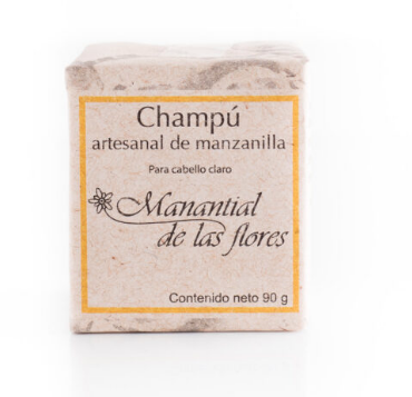 Champu en barra de árbol de te 90 gr - Manantial de las Flores