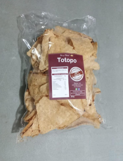 Totopos de maíz (200 gr /0.44lbs)