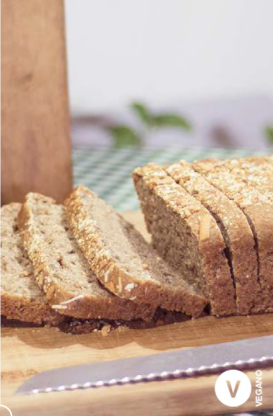 Pan Vegano con Plátano Macho, coco y Quinoa (780g/1.71lbs)