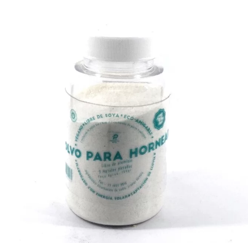 Bote Polvo Para Hornear SIN Aluminio y Metales Pesados (100g/0.22lbs)