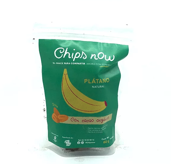 Chips Platano con Cacao (60g/0.13lbs)