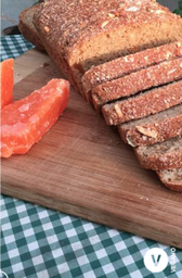 Pan Vegano con Calabaza con Almendras (780g/1.71lbs) Artesano del Pan