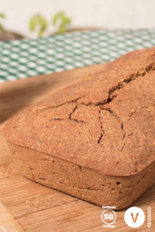 Pan  de granos germinados GlutenFree+Vegano con Calabaza con Almendras (1Kg/2.2lbs) - Artesano del Pan