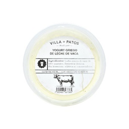 Yogurt vaca (480 gr/1.05lbs) - Villa de patos