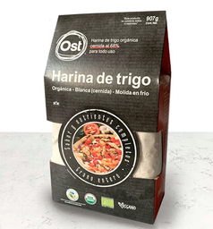 Harina Integral de Trigo Orgánico + Vegano - (907 gr . 2 lbs)