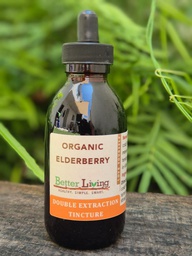  TINTURA ORGÁNICA DE SAÚCO 125 mL (4.2 oz) 