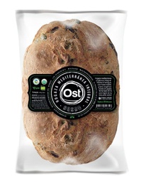 OST- Organic Rye Walnut - Sliced ​ Loaf  SOURDOUGH (FROZEN)