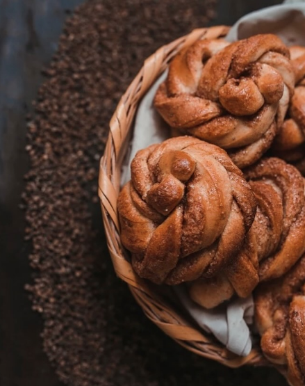 OST- Organic MINI Cinnamon Rolls - 6 pieces (FROZEN)