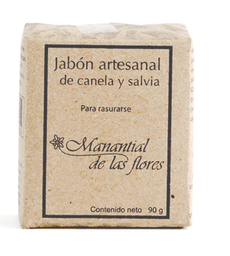 Jabón salvia y canela 90 gr   