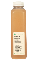 Curado de pulque con Manzana 500 ml (4% Alc. Vol)