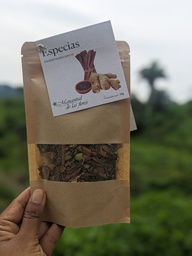 Mezcla de especias y hierbas deshidratadas (tipo Chai) - (50 gr / 0.11lbs)